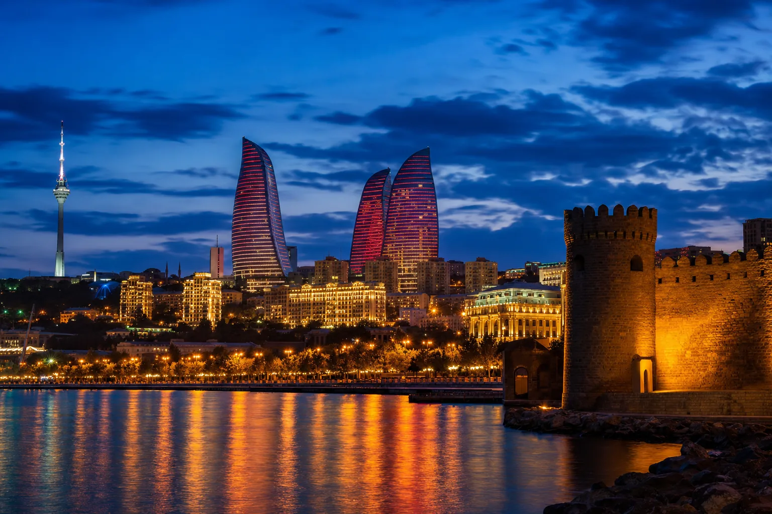 Flame Towers, Baku